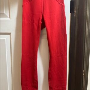 lululemon athletica Red High-Rise Leggings